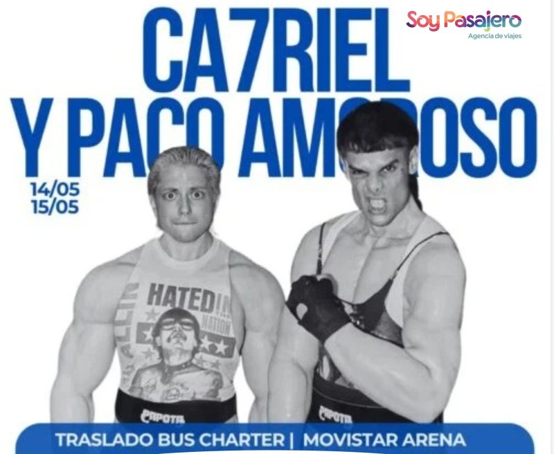 Catriel y Paco Amoroso